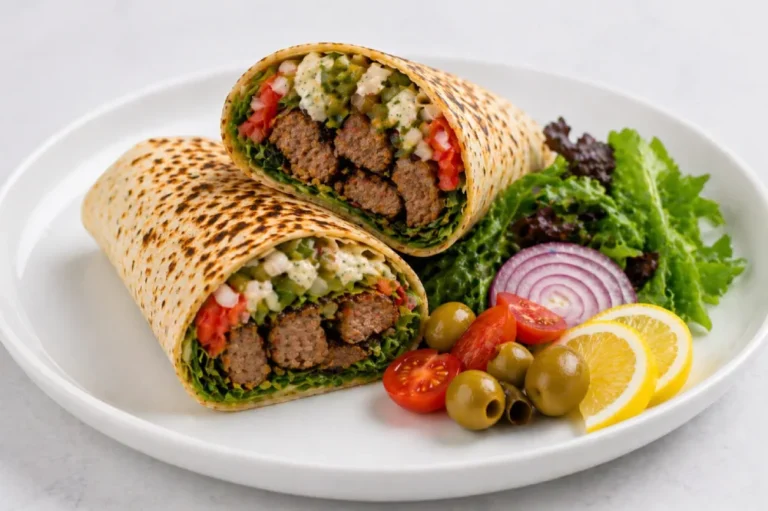 Beef Kebab warp