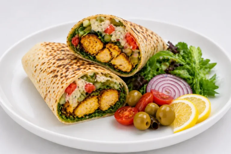 Joujeh Kebab wrap