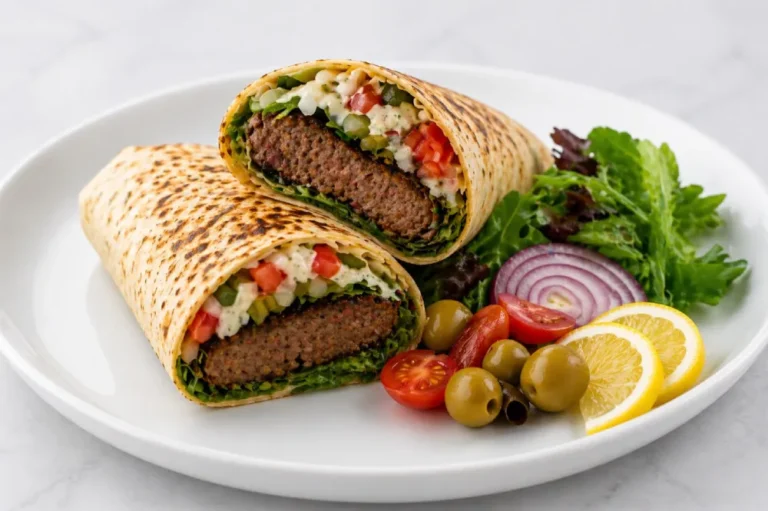 Koubideh Kebab wrap